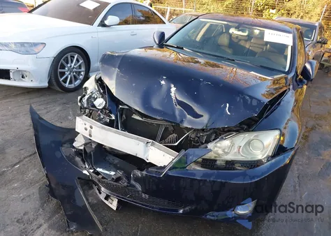 2007 Lexus Is 250 из США, поврежденный, VIN JTHBK262072056606